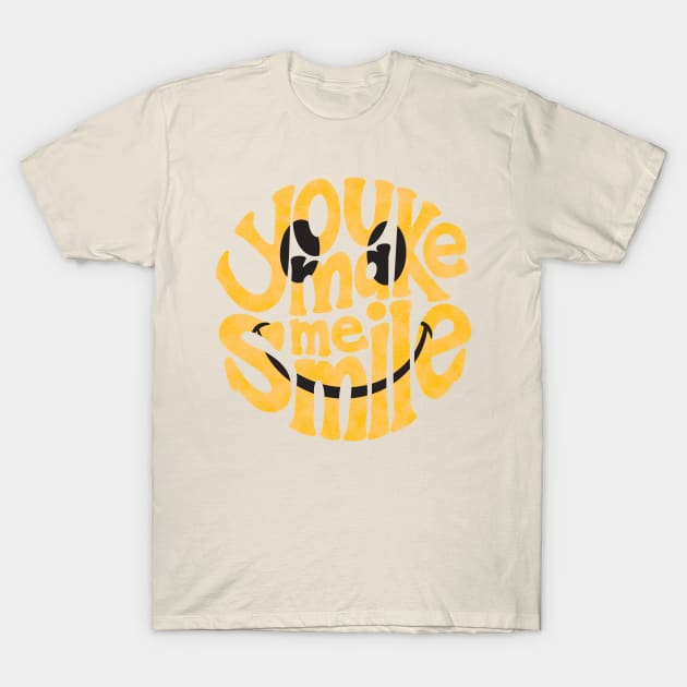 you make me smile T-Shirt by taradoodles